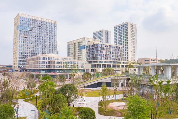 内江软件与信息技术服务外包产业园d区.唐广 摄